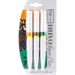 Set De 3 Rotuladores Aqua Flow Autumn Woodland Nuvo