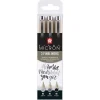 Set de 3 Rotuladores Calibrados grises Sakura Pigma Micron