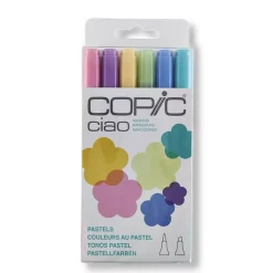 Set De 6 Rotuladores Copic Ciao Tonos Pastel