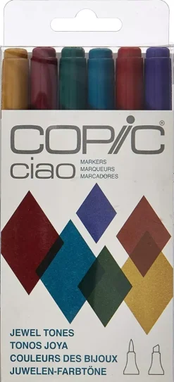 Set De 6 Rotuladores Copic Ciao Tonos Joya
