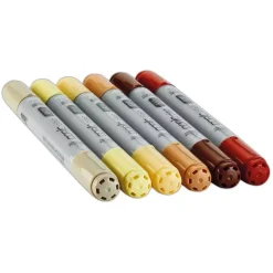Set De 6 Rotuladores Copic Ciao Tonos Cabello