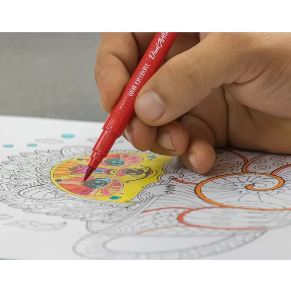 Set de 12 Rotuladores Dual Artist Color Experience Alpino