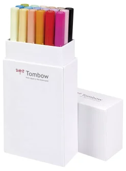 Set de 18 rotuladores Dual Brush Colores Secundarios Tombow