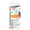 Set de 6 rotuladores Dual Brush Colores Caramelo Tombow