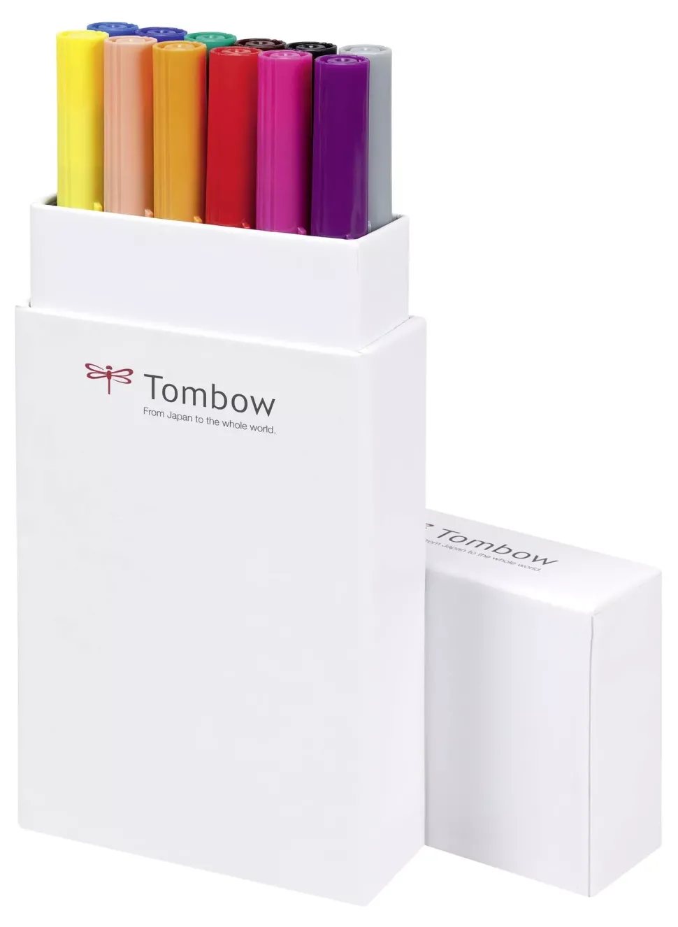 Set de 12 rotuladores Dual Brush Colores Primarios Tombow