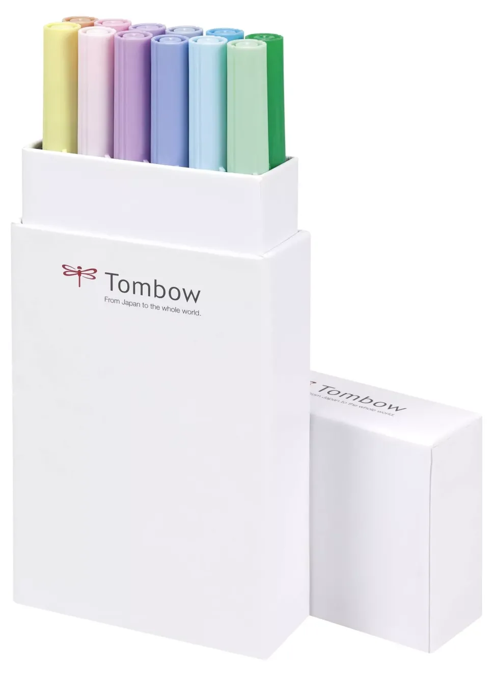 Set de 12 rotuladores Dual Brush Colores Pastel Tombow