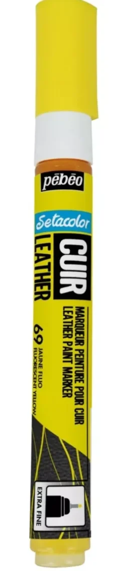 Set de 2 Rotuladores Fluor Setacolor Cuero Pebeo
