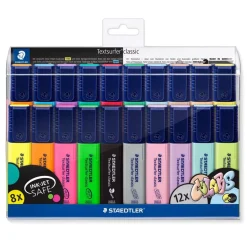 Set de 20 Rotuladores Fluorescentes Pastel y Vintage Staedtler