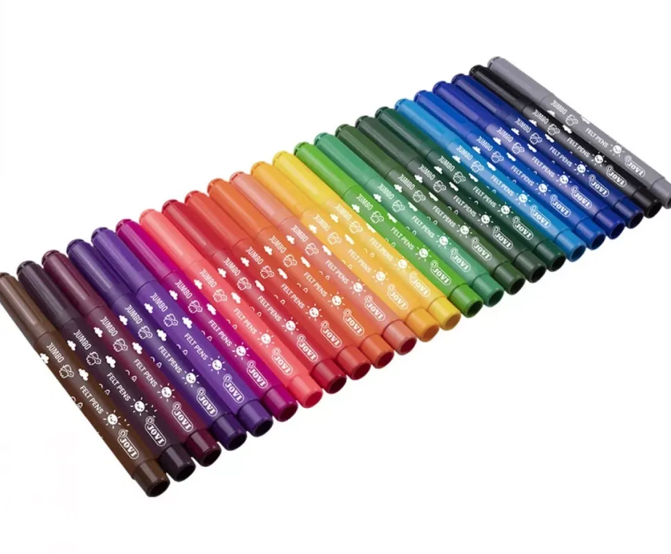 Set de 24 rotuladores Jumbo Felt Jovi