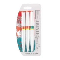 Set De 3 Rotuladores Merry and Bright Nuvo