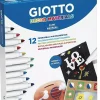 Set de 12 Rotuladores Multisuperficie Giotto
