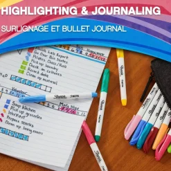 Set de 20 Rotuladores Pastel S-Note Punta 2 en 1 Sharpie