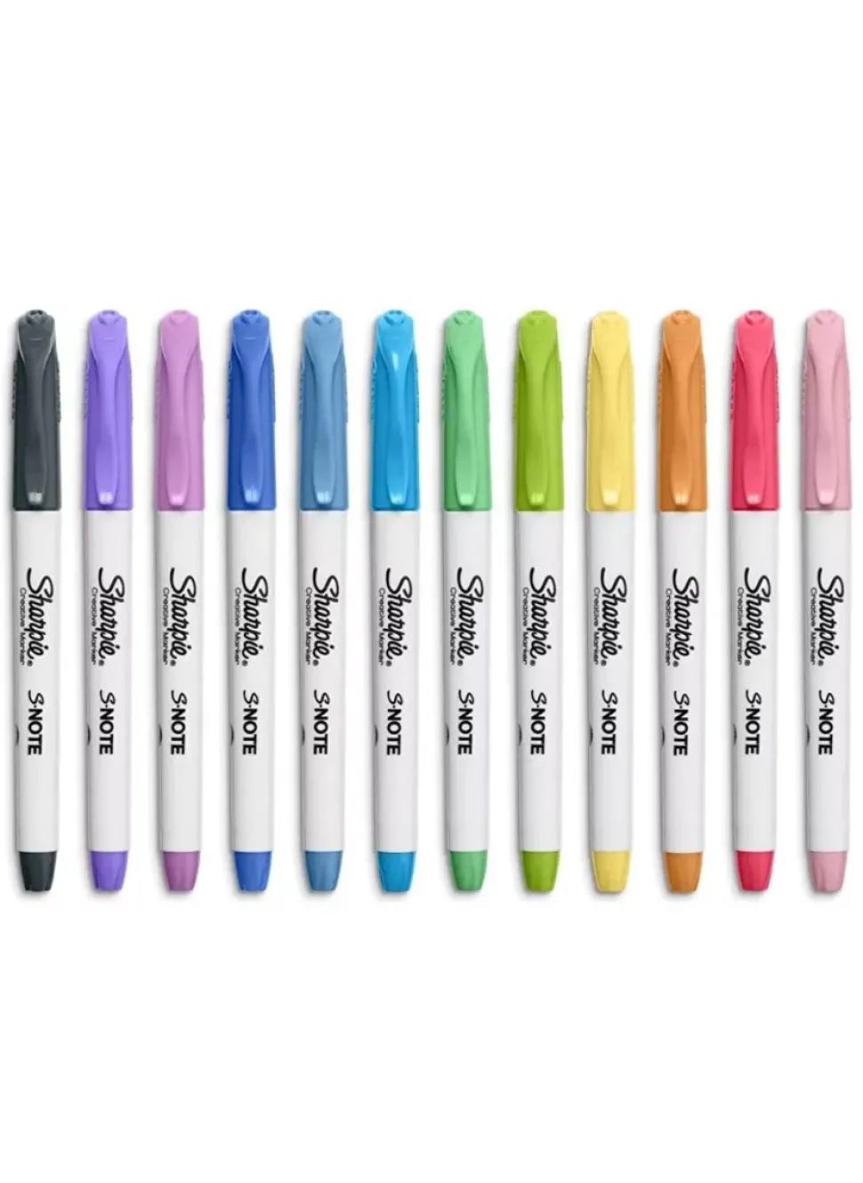 Set de 12 Rotuladores Pastel S-Note Punta 2 en 1 Sharpie