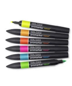 Set de 6 Rotuladores Promarker Neón Winsor & Newton