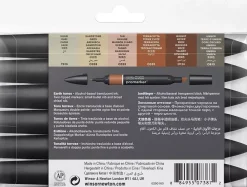 Set de 6 Rotuladores Promarker Tonos Tierra Winsor and Newton