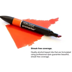 Set de 6 Rotuladores Promarker Tonos Medios Winsor y Newton