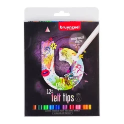 Set de 12 Rotuladores Super Point Claros Bruynzeel
