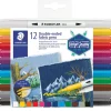 Set de 12 Rotuladores Textiles Doble Punta Staedtler