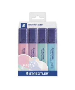 Set de 4 Rotuladores Textsurfer Classic Pastel Staedtler
