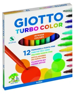 Set de 12 Rotuladores Turbo Color Intense Color Giotto