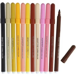Set de 12 Rotuladores Turbo Color Tonos Piel Giotto