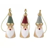 Set de 3 Santas de Madera para Colgar Rayher