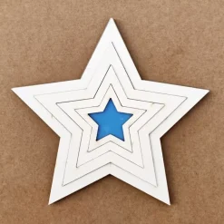 Set de 4 Shakers Estrellas Kora Projects 19cm