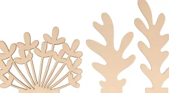 Set de 10 Siluetas de Madera Peces Artemio