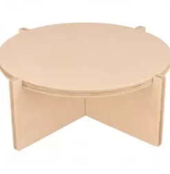 Set de 3 Soportes de Madera para Plantas Redondos Artemio