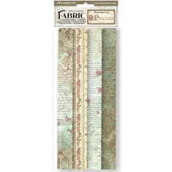 Set de 4 telas de encuadernar Precious Stamperia 30x30cm