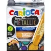 Set de 6 témperas metálicas sólidas Temperello Carioca