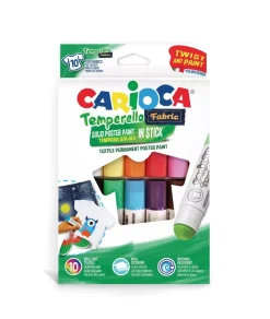 Set de 10 témperas sólida para tela Temperello Fabric Carioca