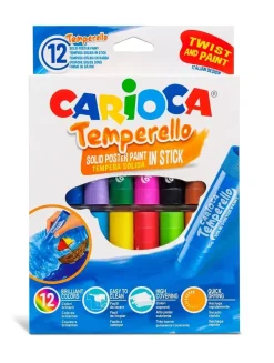 Set de 12 témperas sólida Temperello Carioca