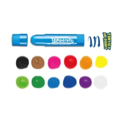 Set de 12 témperas sólida Temperello Carioca