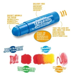 Set de 12 témperas sólida Temperello Carioca