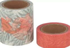 Set de 2 Washi Tape koi Corail Artemio