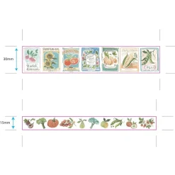 Set de 2 Washi Tapes Little Robin Redbreast Craft Consortium