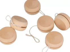 Set de 6 Yoyos de Madera Artemio