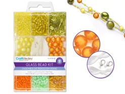 Set de Abalorios Naranja y Verde MultiCraft