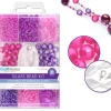 Set de Abalorios Rosa y Violeta MultiCraft