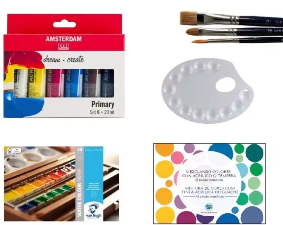 Set de acrílico Mezclando los colores Talens