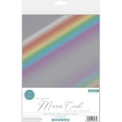 Set de cartulinas metalizadass The Essential Mirror Craft Consortium A4