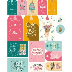 Set de Etiquetas Español All You Need Is Christmas Craftelier