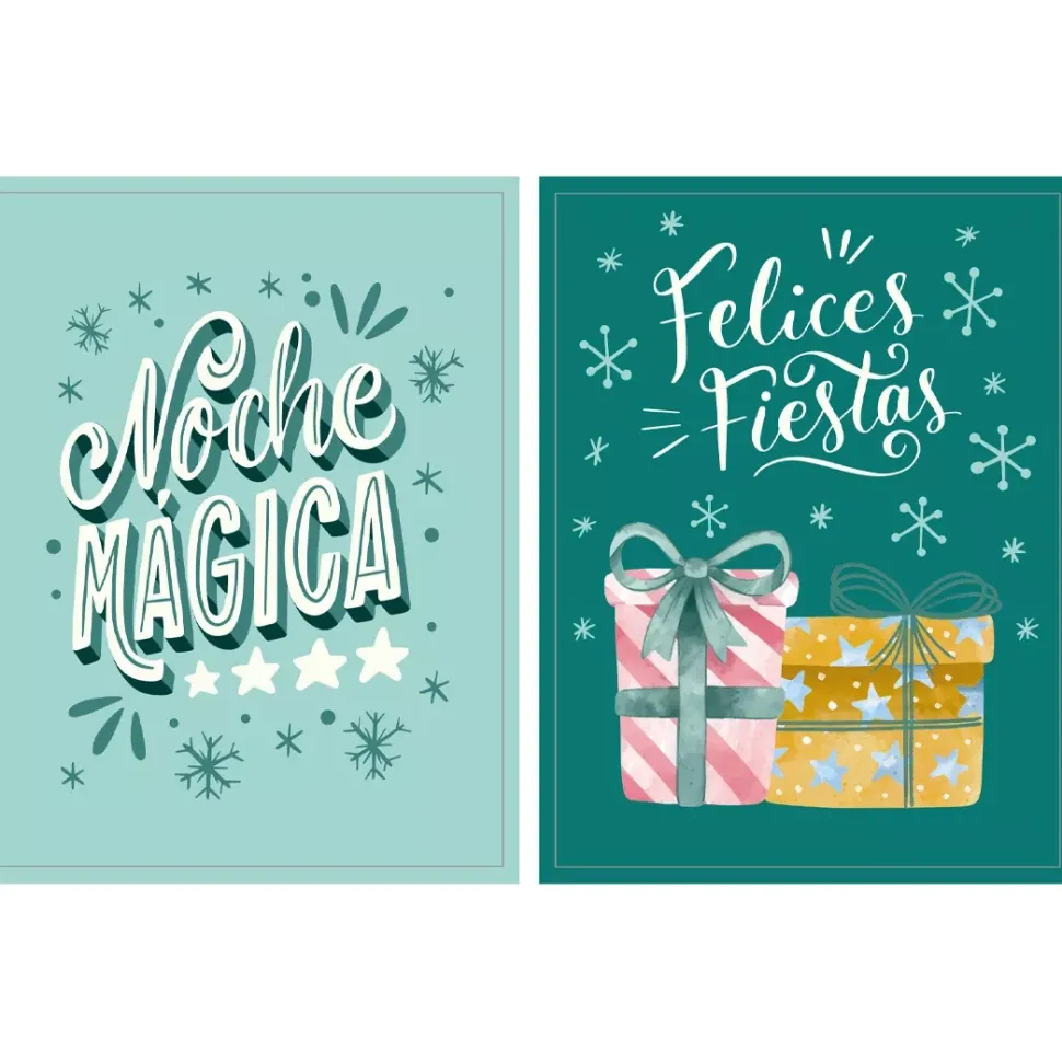 Set de Etiquetas Español All You Need Is Christmas Craftelier