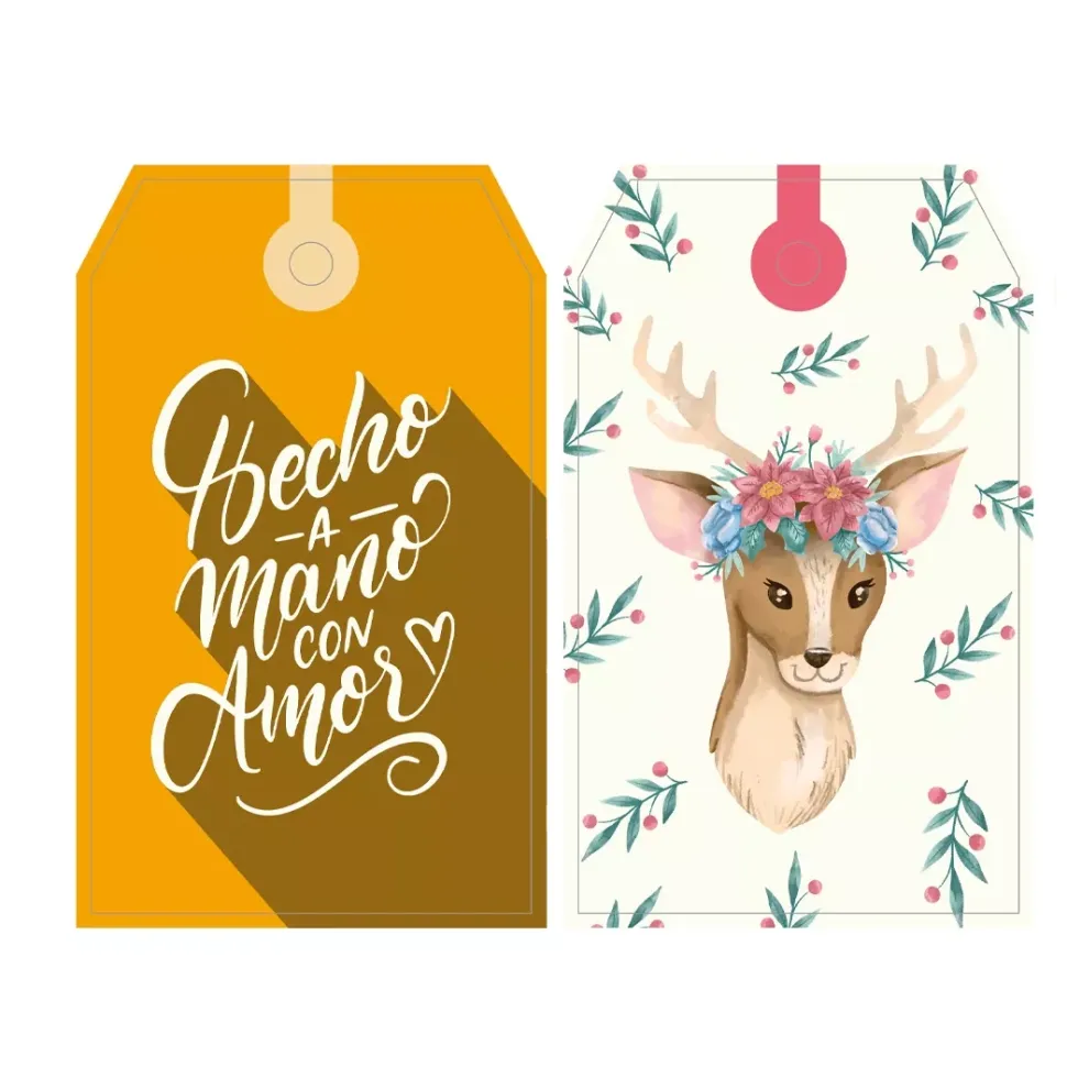 Set de Etiquetas Español All You Need Is Christmas Craftelier