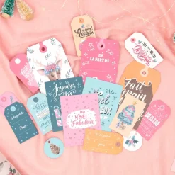 Set de Etiquetas Francés All You Need Is Christmas Craftelier