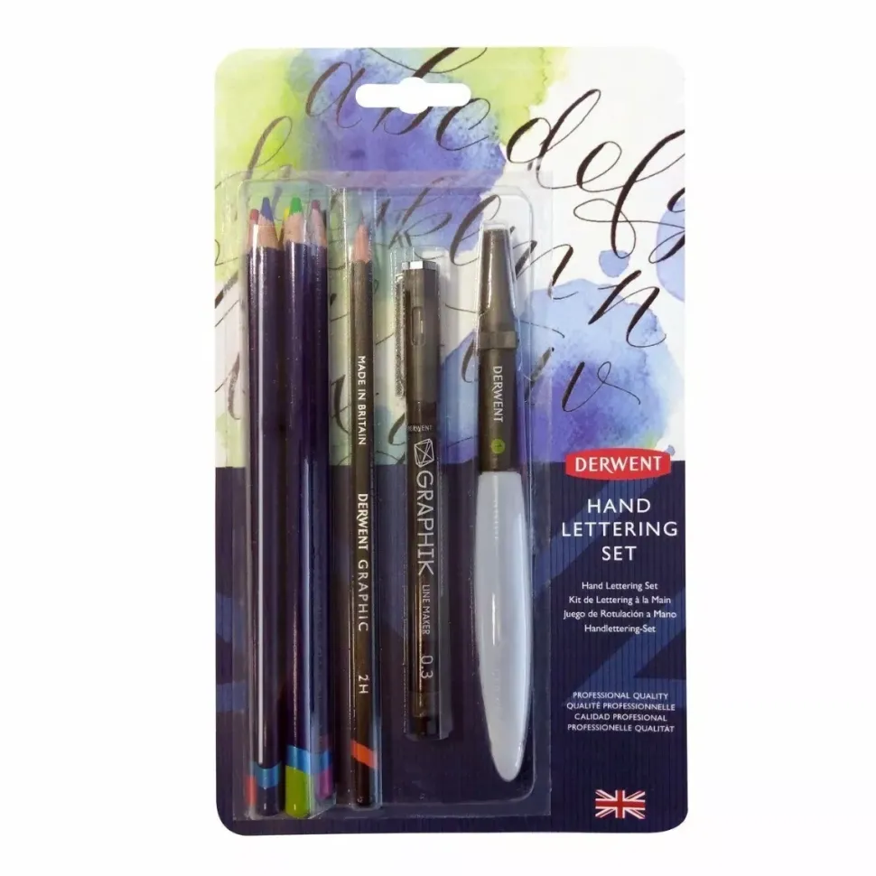 Set de Hand Lettering Derwent