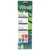 Set de Iniciación Vitrail 6 Pinturas Cristal y Cerámica Pebeo 20ml