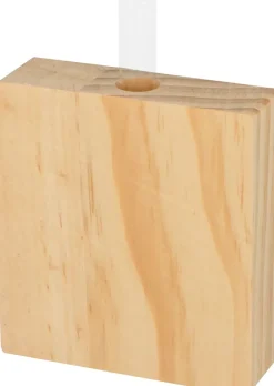 Set de Jarrones de Madera Cuadrado Artemio