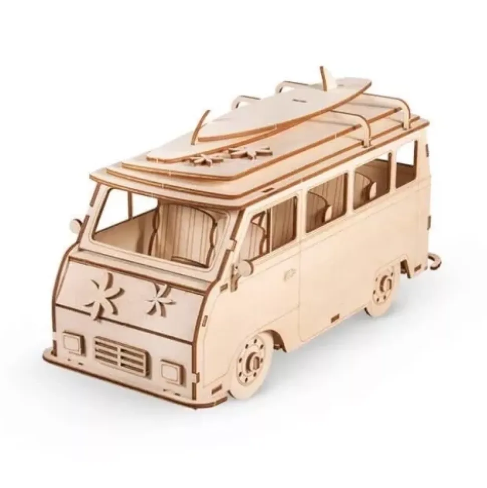 Set de madera 3D Autocaravana Rayher